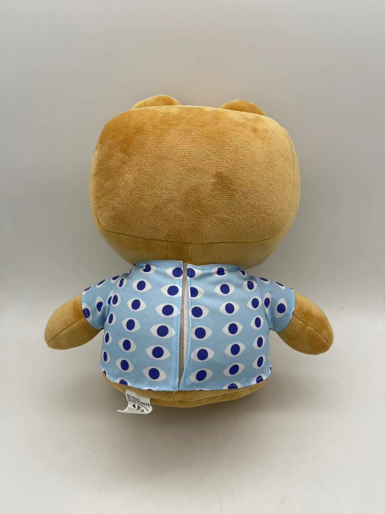 小熊眼鏡造型玩偶